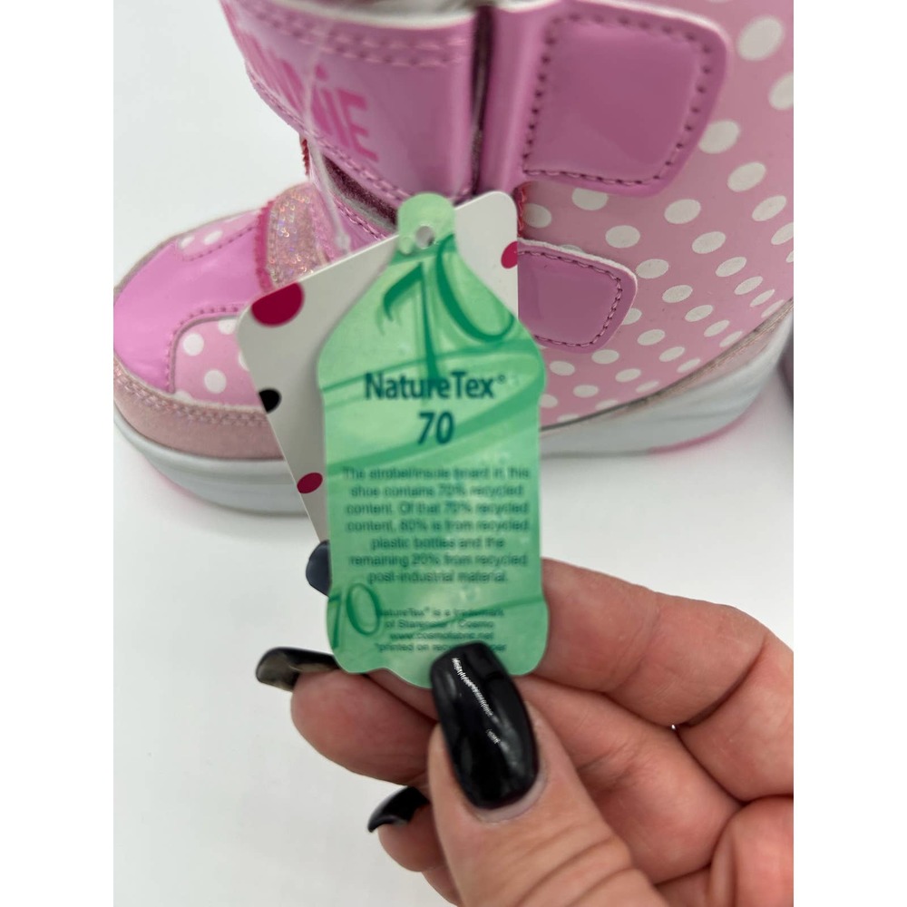 Minnie Mouse NEW in Box Snow Boots Size 11 - Picture 7 of 7
